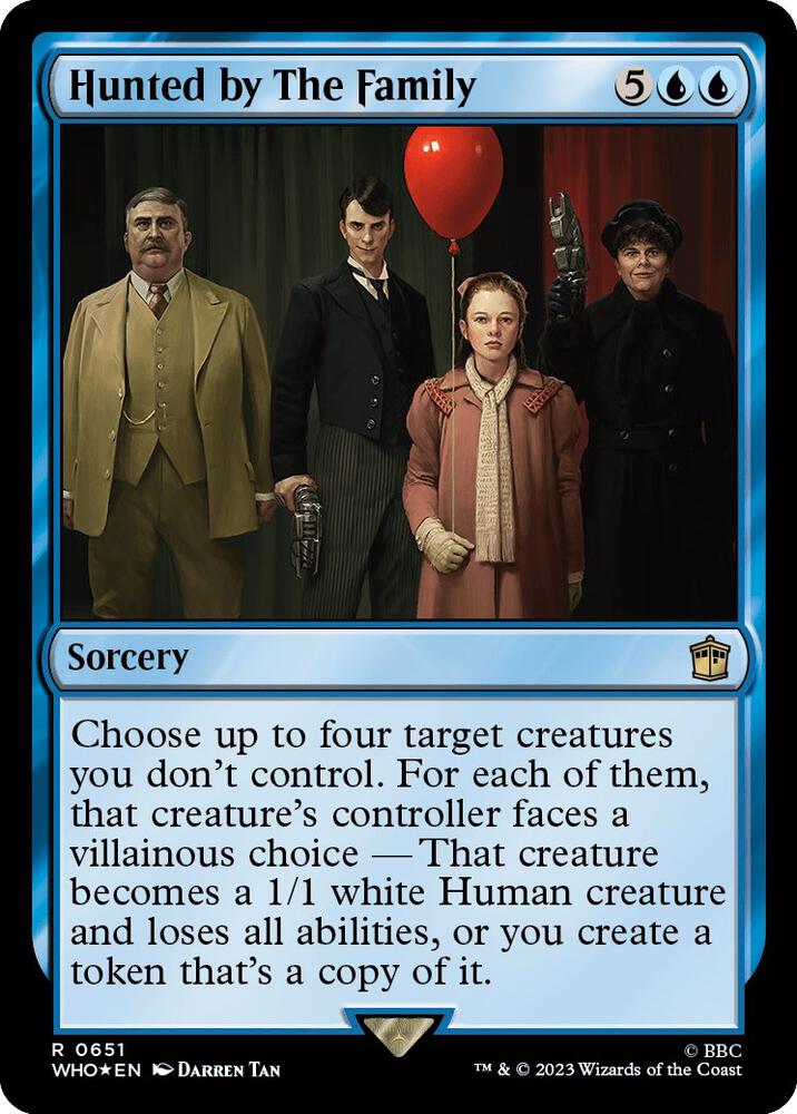 Hunted by The Family (Surge Foil) [Universes Beyond: Doctor Who] 651