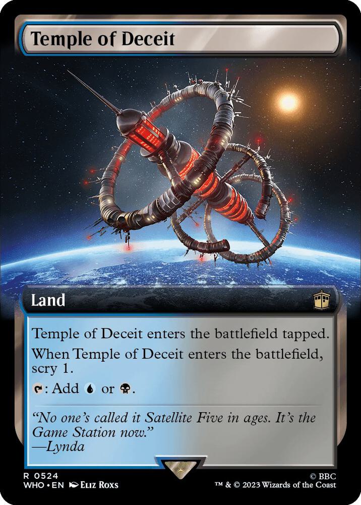 Temple of Deceit (Extended Art) [Universes Beyond: Doctor Who] 524