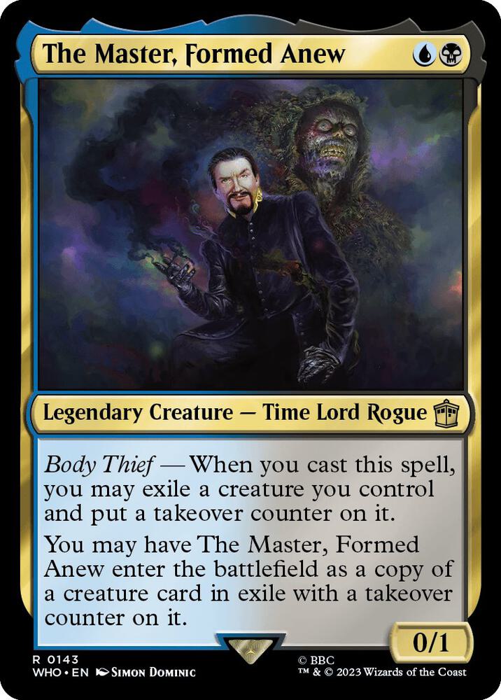The Master, Formed Anew [Universes Beyond: Doctor Who] 143