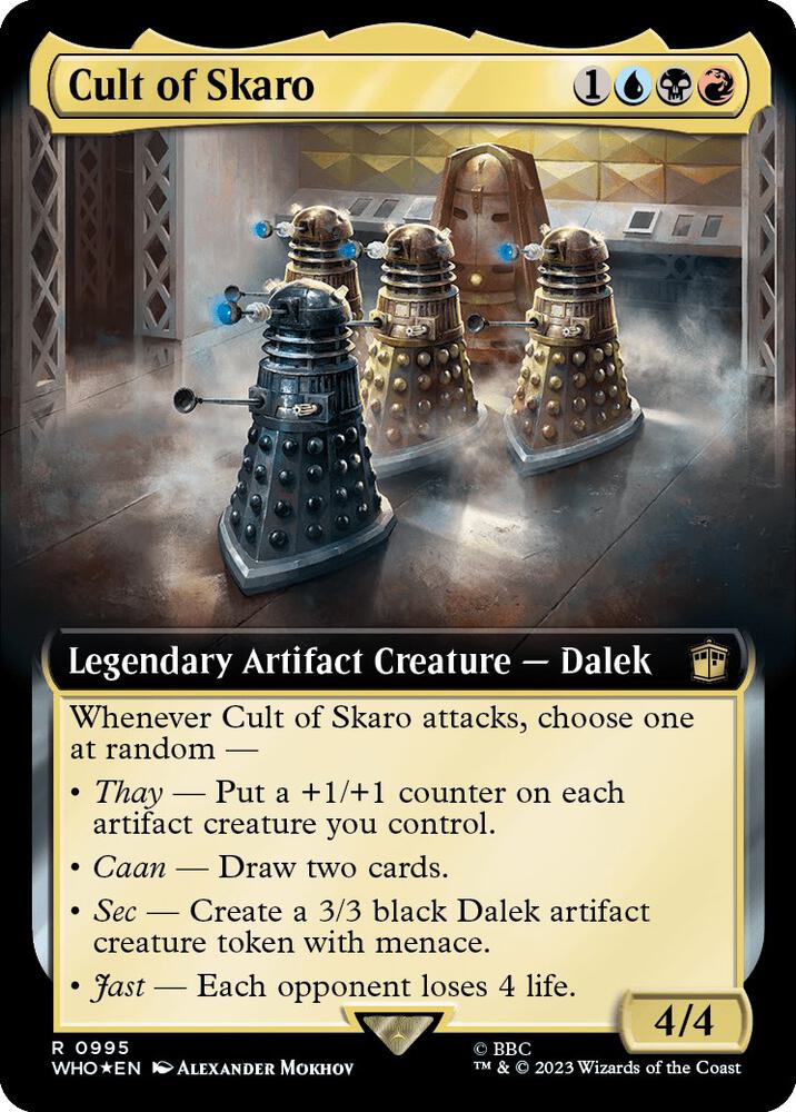 Cult of Skaro (Extended Art) (Surge Foil) [Universes Beyond: Doctor Who] 995