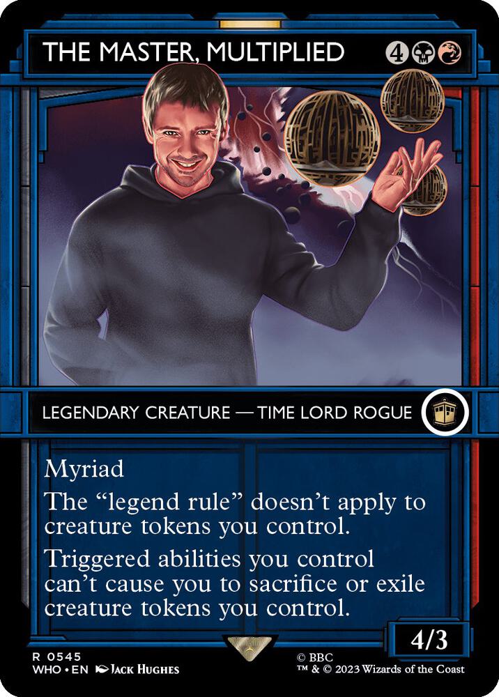 The Master, Multiplied (Showcase) [Universes Beyond: Doctor Who] 545