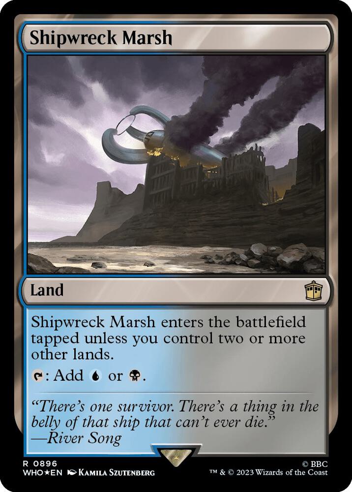 Shipwreck Marsh (Surge Foil) [Universes Beyond: Doctor Who] 896