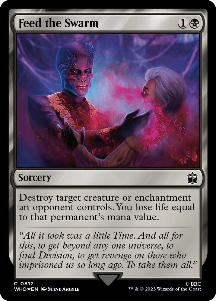 Feed the Swarm (Surge Foil) [Universes Beyond: Doctor Who] 812