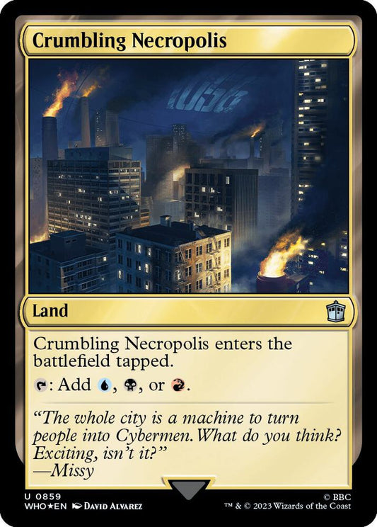 Crumbling Necropolis (Surge Foil) [Universes Beyond: Doctor Who] 859