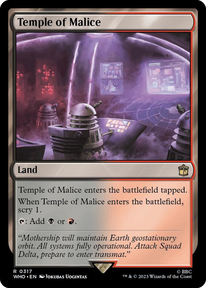 Temple of Malice [Universes Beyond: Doctor Who] 317