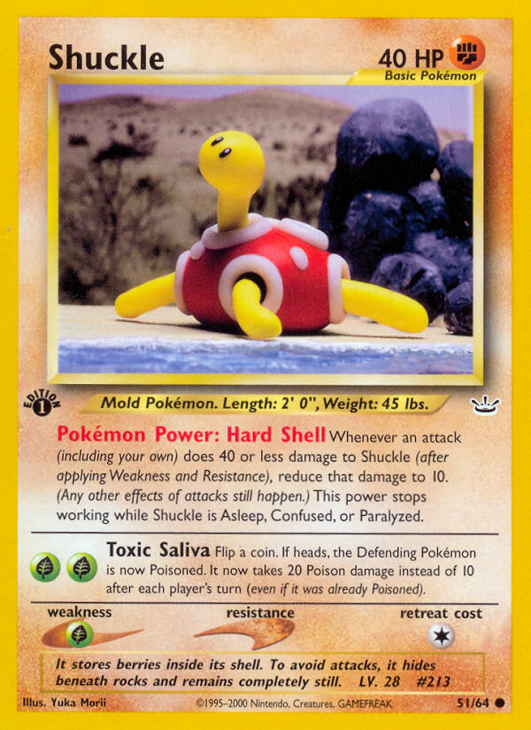 Shuckle - 51/64 Neo Revelation