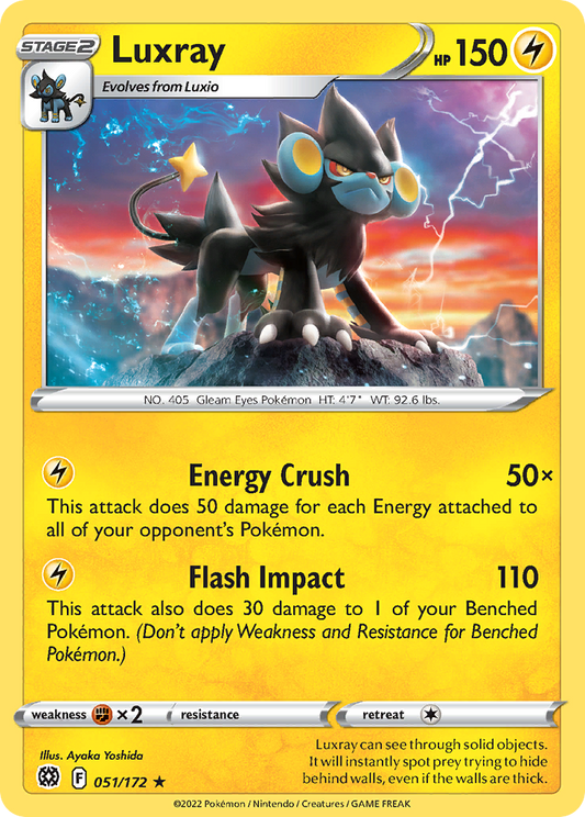 Luxray - 51/172 Brilliant Stars