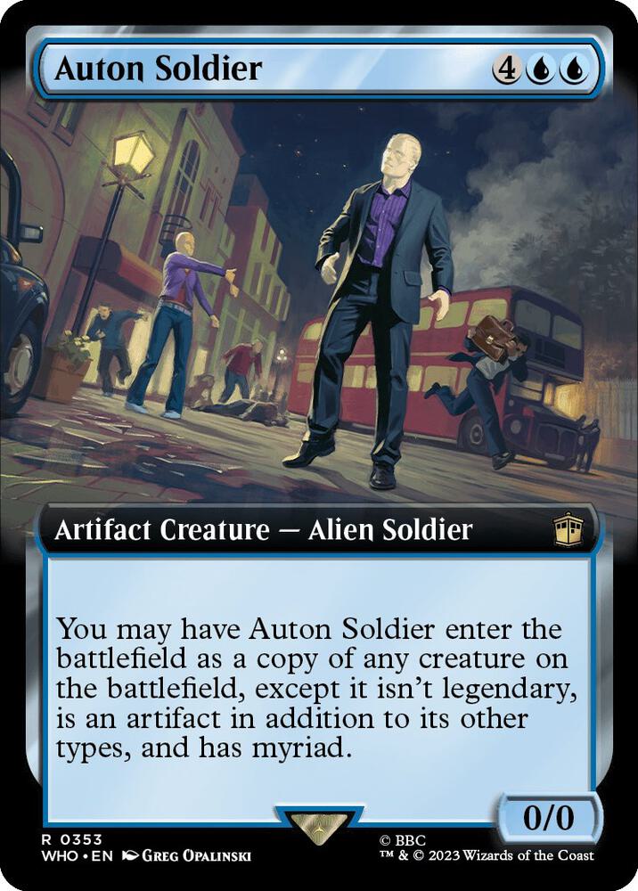 Auton Soldier (Extended Art) [Universes Beyond: Doctor Who] 353