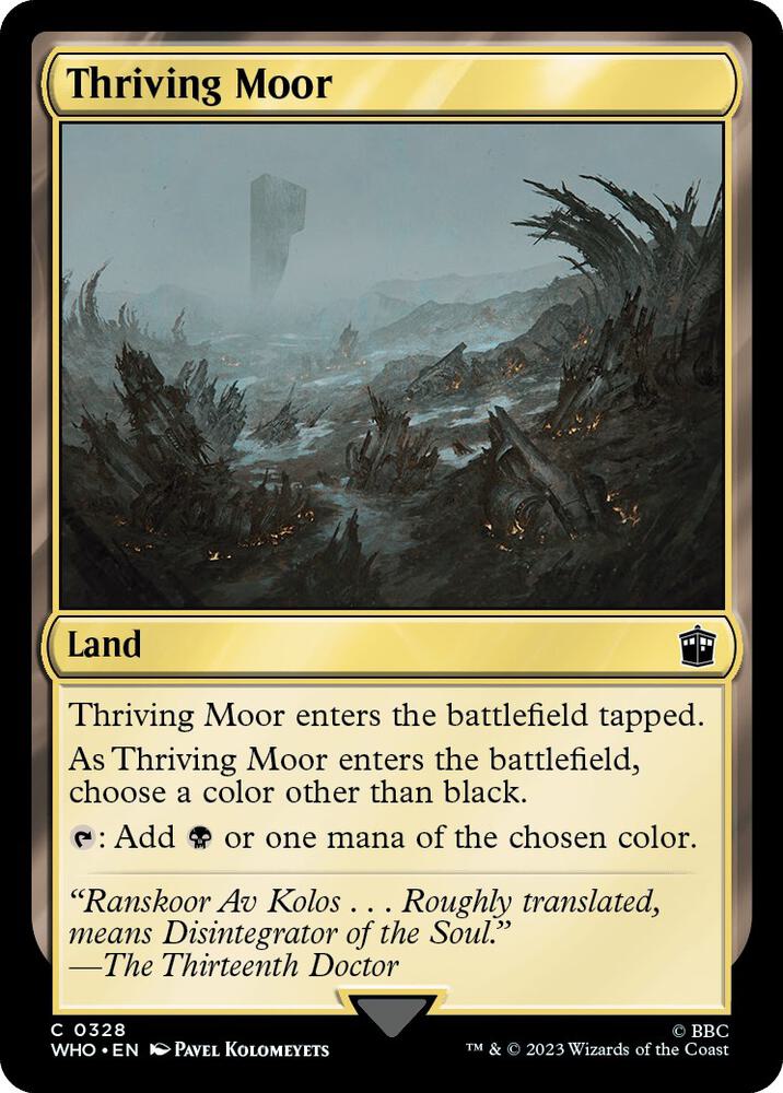 Thriving Moor [Universes Beyond: Doctor Who] 328