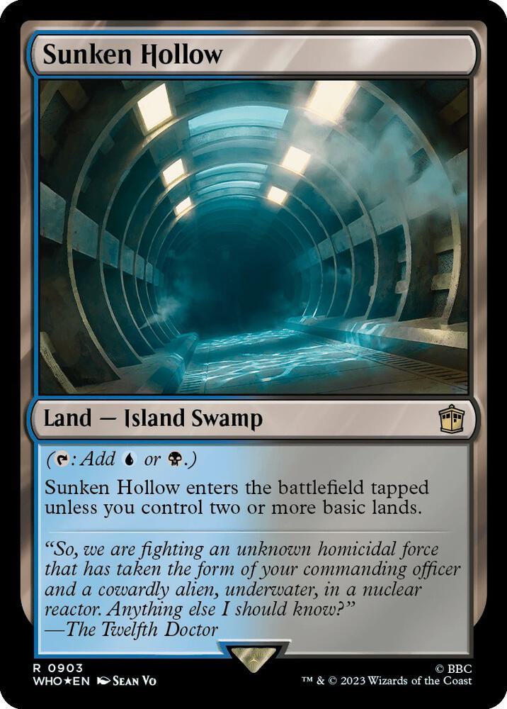 Sunken Hollow (Surge Foil) [Universes Beyond: Doctor Who] 903