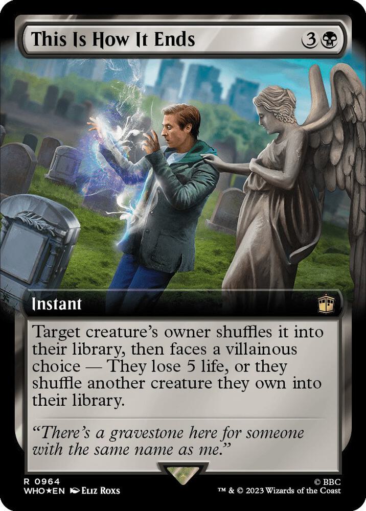 This Is How It Ends (Extended Art) (Surge Foil) [Universes Beyond: Doctor Who] 964