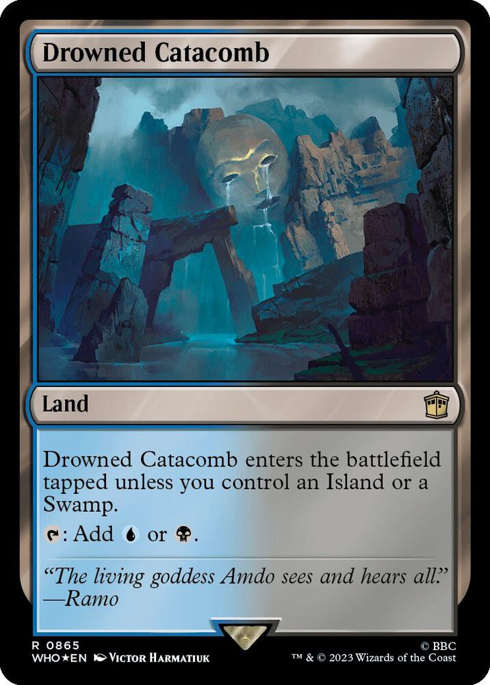 Drowned Catacomb (Surge Foil) [Universes Beyond: Doctor Who] 865