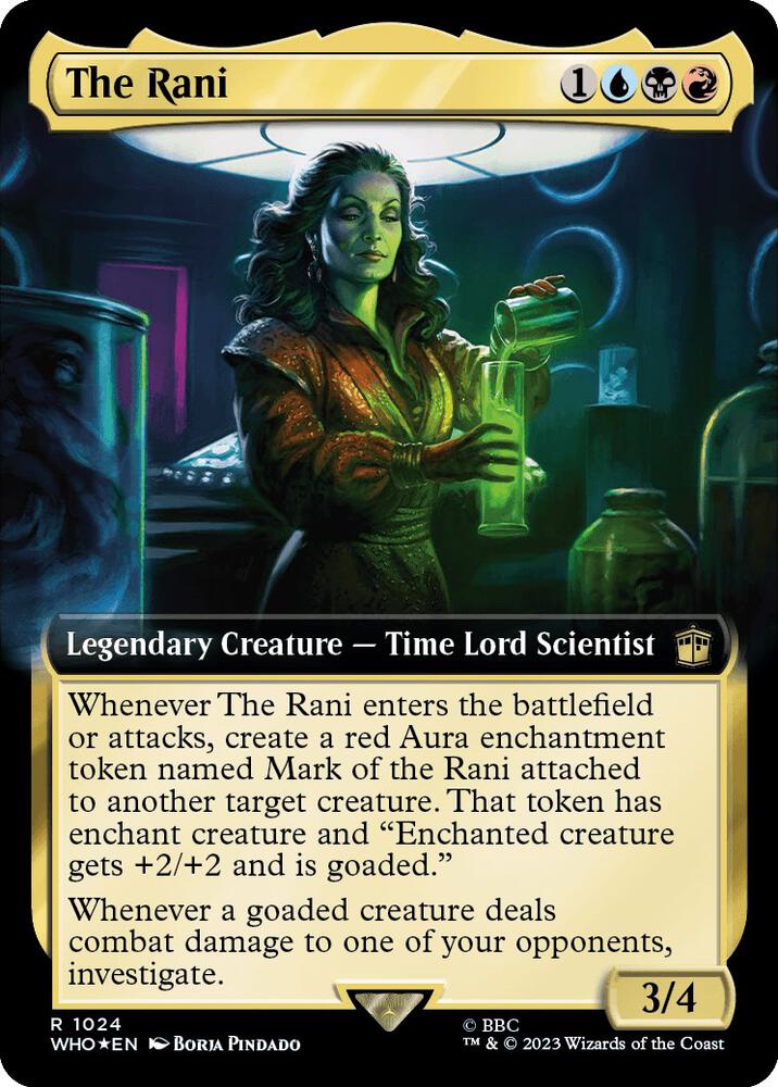 The Rani (Extended Art) (Surge Foil) [Universes Beyond: Doctor Who] 1024