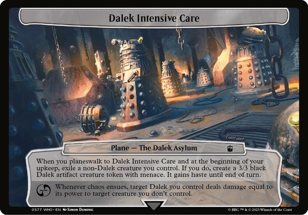 Dalek Intensive Care [Planechase: Universes Beyond: Doctor Who] 577