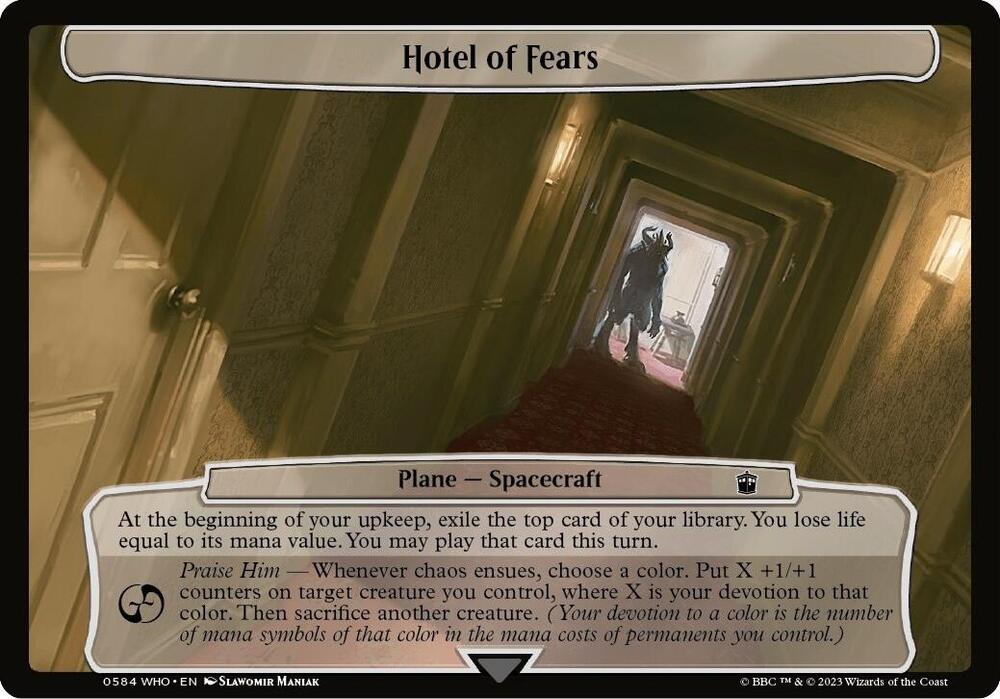 Hotel of Fears [Planechase: Universes Beyond: Doctor Who] 584
