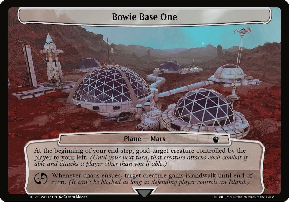 Bowie Base One [Planechase: Universes Beyond: Doctor Who] 571