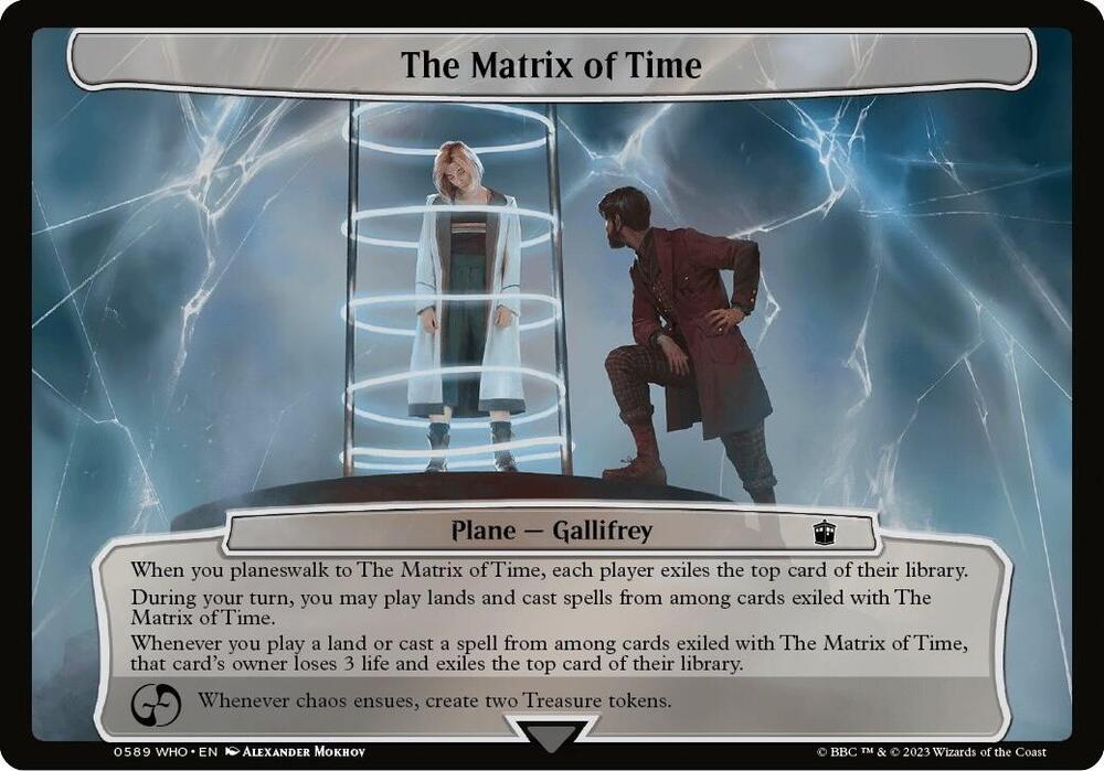 The Matrix of Time [Planechase: Universes Beyond: Doctor Who] 589