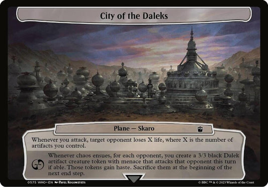City of the Daleks [Planechase: Universes Beyond: Doctor Who] 575