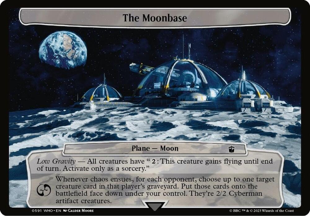The Moonbase [Planechase: Universes Beyond: Doctor Who] 591