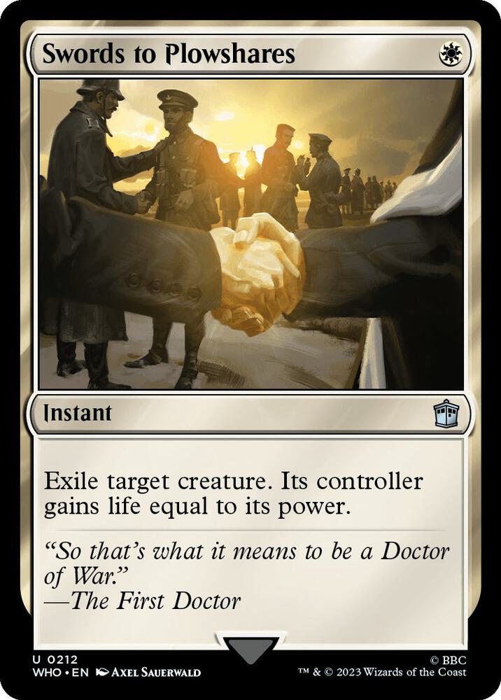 Swords to Plowshares [Universes Beyond: Doctor Who] 212