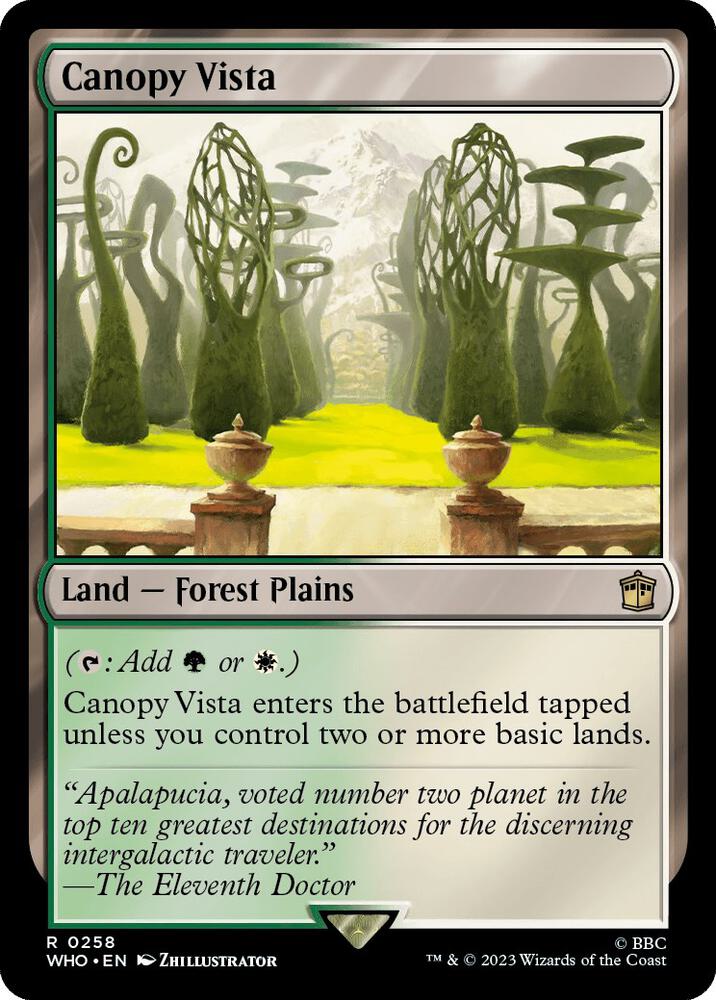 Canopy Vista [Universes Beyond: Doctor Who] 258