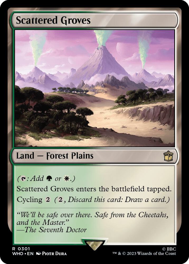 Scattered Groves [Universes Beyond: Doctor Who] 301