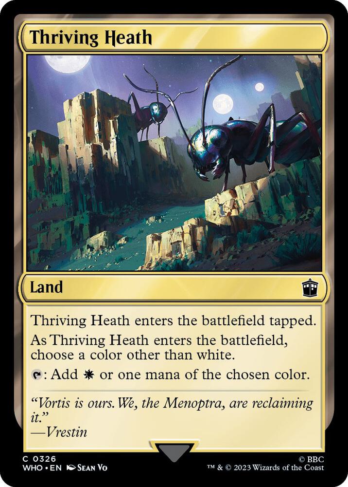 Thriving Heath [Universes Beyond: Doctor Who] 326