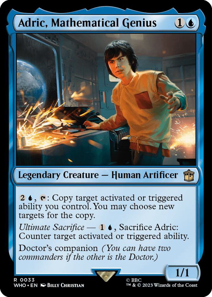 Adric, Mathematical Genius [Universes Beyond: Doctor Who] 33