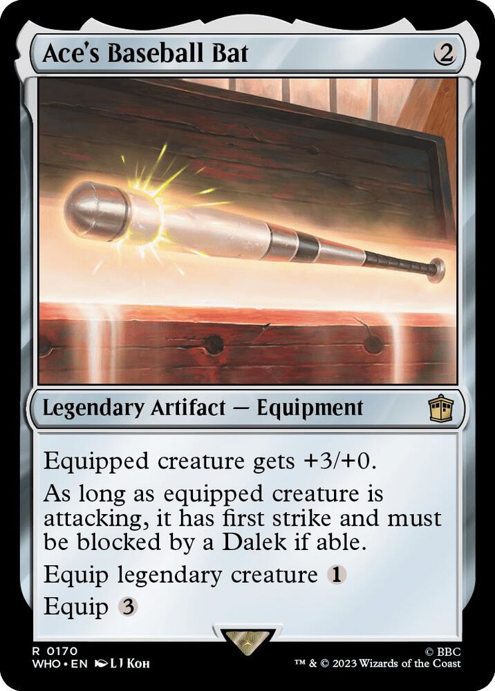 Ace's Baseball Bat [Universes Beyond: Doctor Who] 170