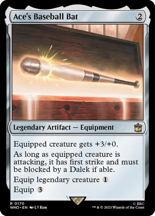 Ace's Baseball Bat [Universes Beyond: Doctor Who] 170