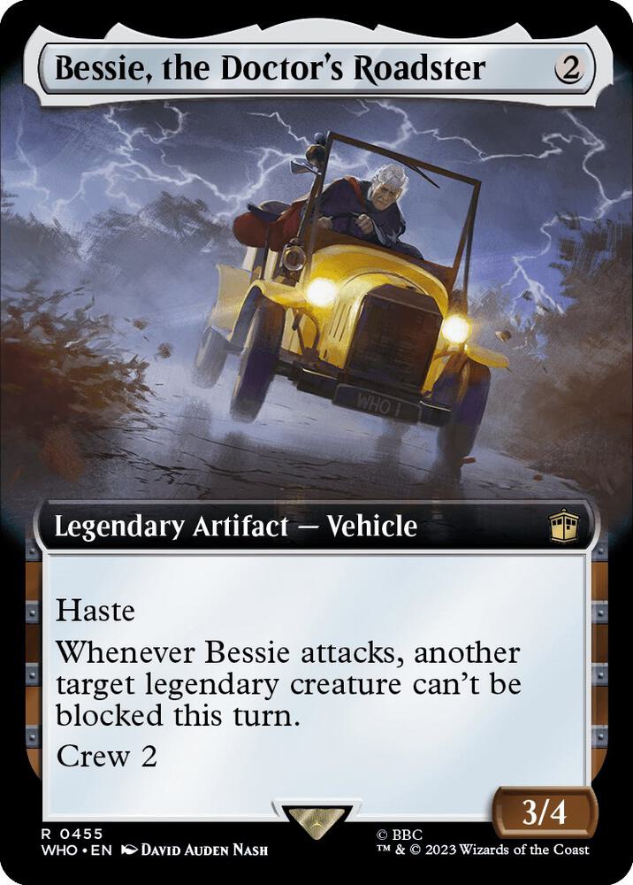 Bessie, the Doctor's Roadster (Extended Art) [Universes Beyond: Doctor Who] 455