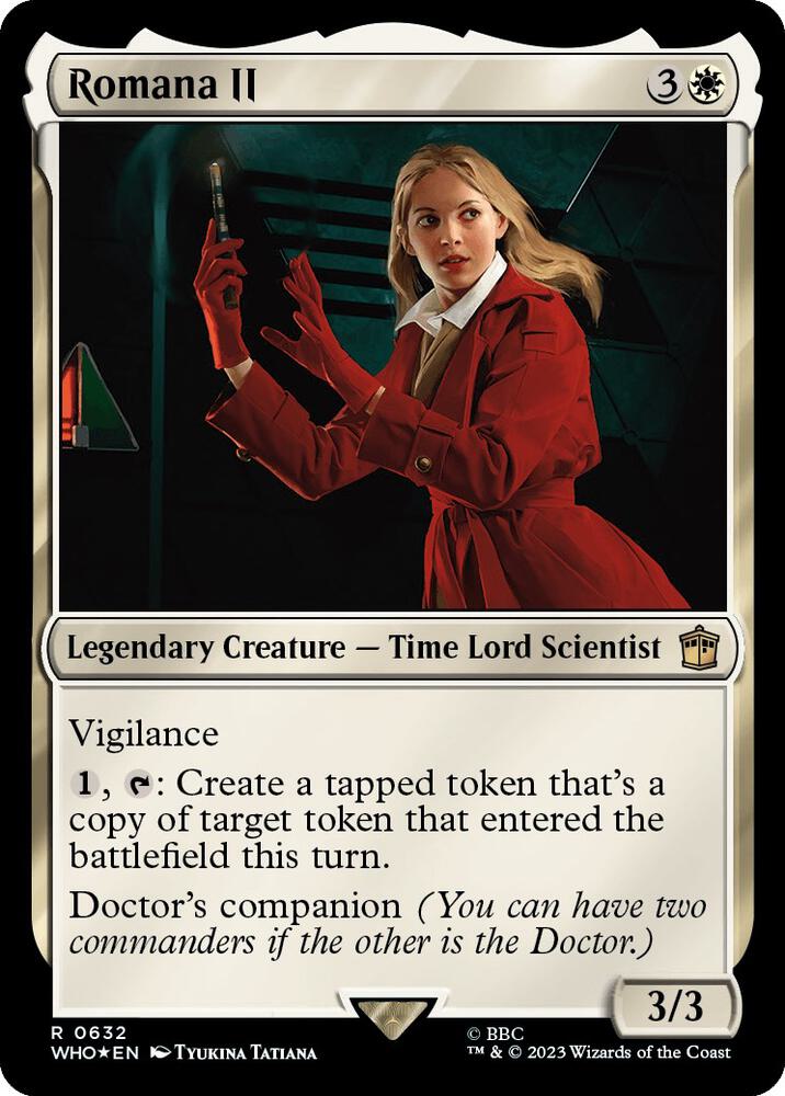 Romana II (Surge Foil) [Universes Beyond: Doctor Who] 632
