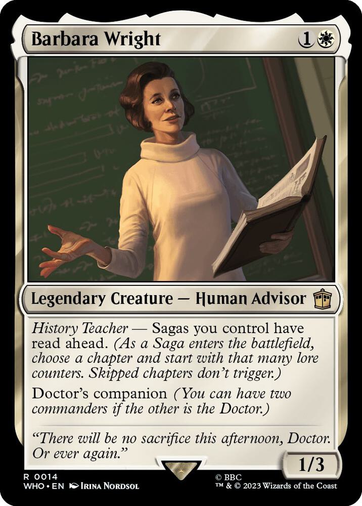 Barbara Wright [Universes Beyond: Doctor Who] 14