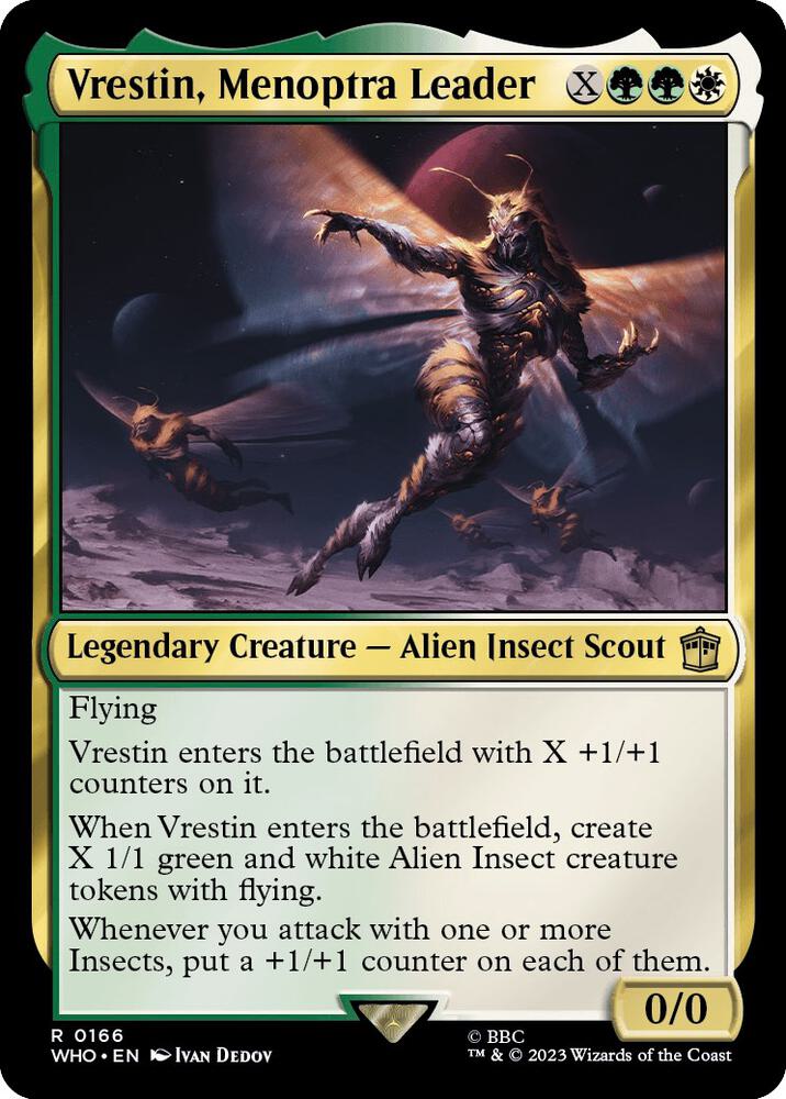 Vrestin, Menoptra Leader [Universes Beyond: Doctor Who] 166