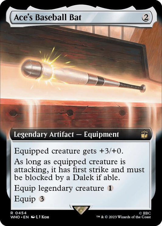 Ace's Baseball Bat (Extended Art) [Universes Beyond: Doctor Who] 454