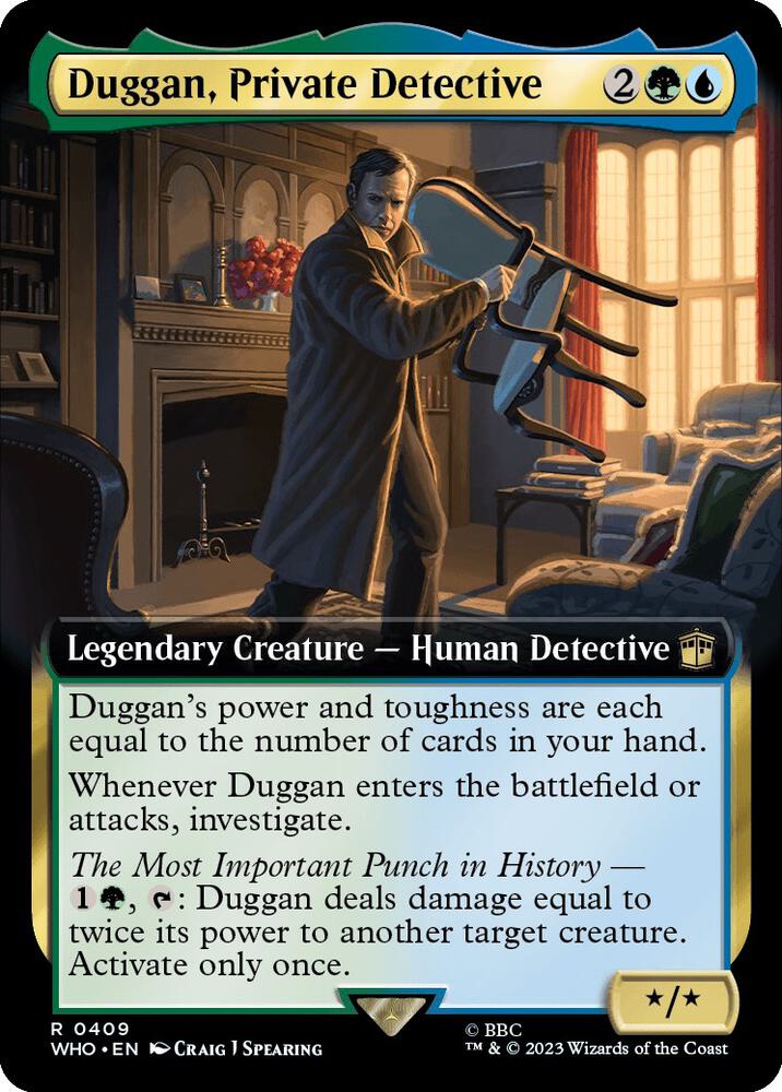 Duggan, Private Detective (Extended Art) [Universes Beyond: Doctor Who] 409
