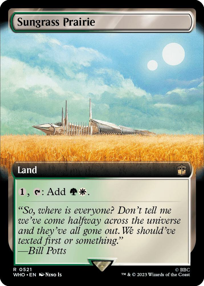 Sungrass Prairie (Extended Art) [Universes Beyond: Doctor Who] 521