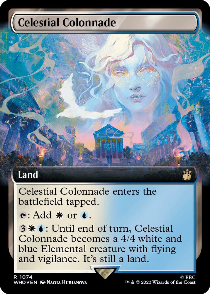 Celestial Colonnade (Extended Art) (Surge Foil) [Universes Beyond: Doctor Who] 1074