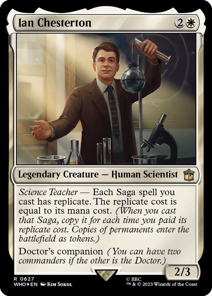 Ian Chesterton (Surge Foil) [Universes Beyond: Doctor Who] 627