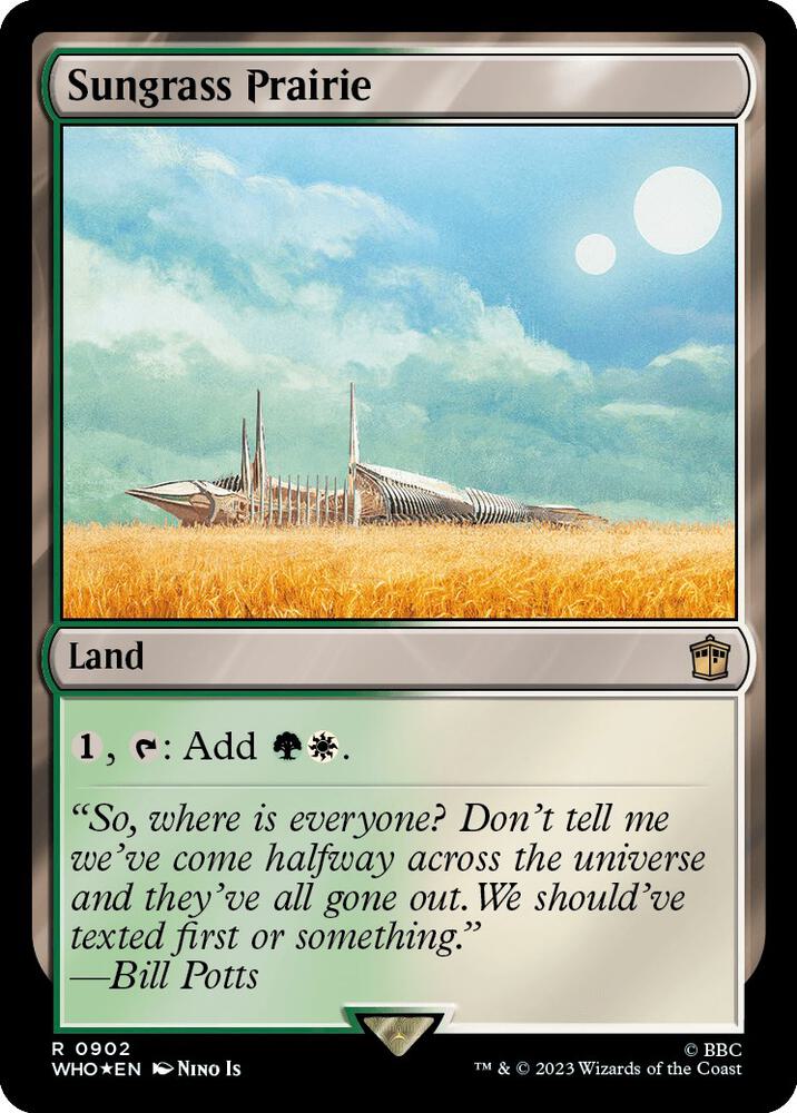 Sungrass Prairie (Surge Foil) [Universes Beyond: Doctor Who] 902