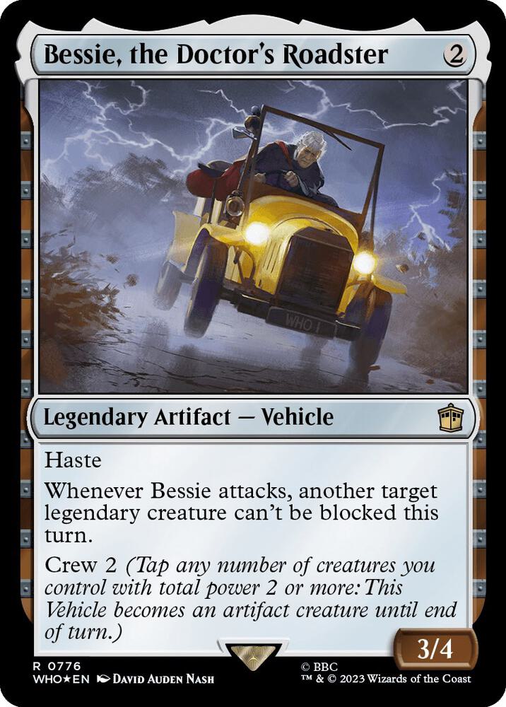Bessie, the Doctor's Roadster (Surge Foil) [Universes Beyond: Doctor Who] 776