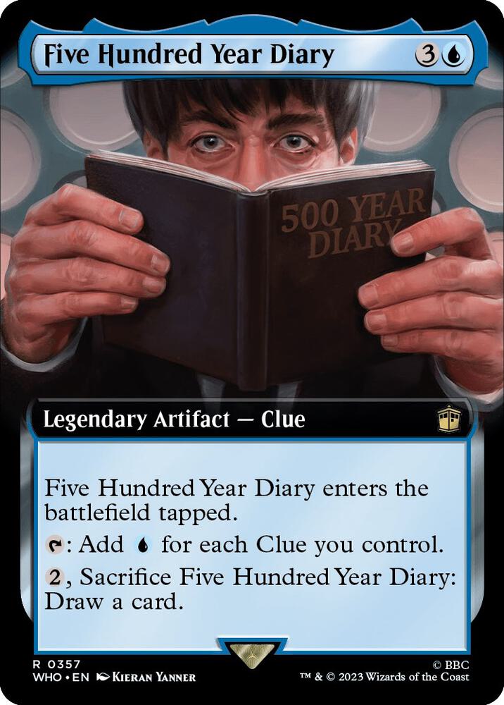 Five Hundred Year Diary (Extended Art) [Universes Beyond: Doctor Who] 357
