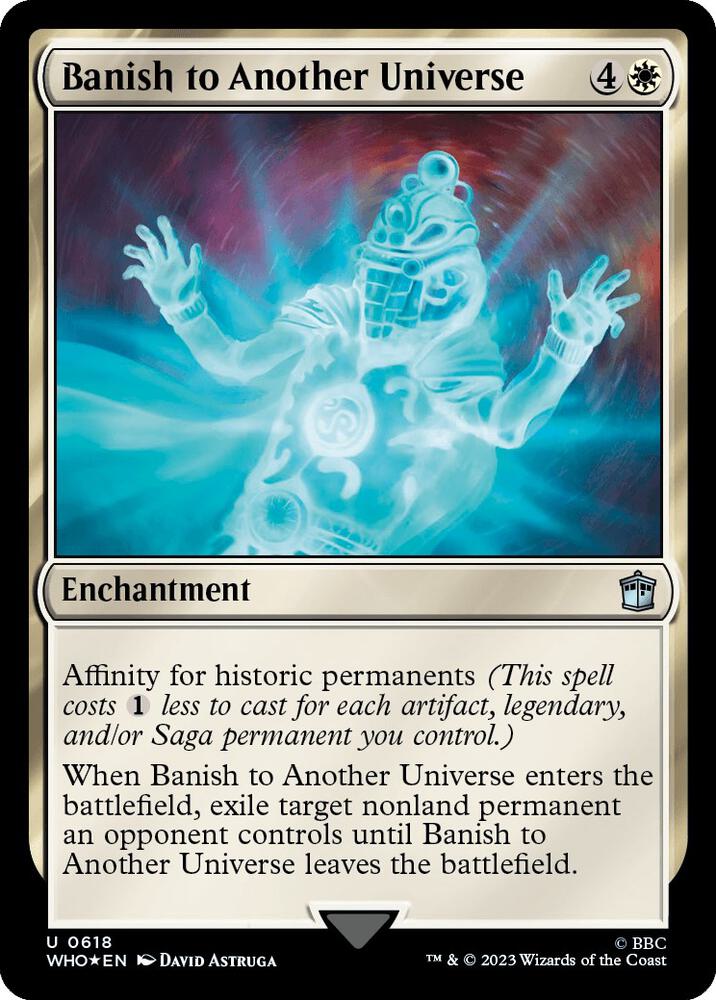 Banish to Another Universe (Surge Foil) [Universes Beyond: Doctor Who] 618