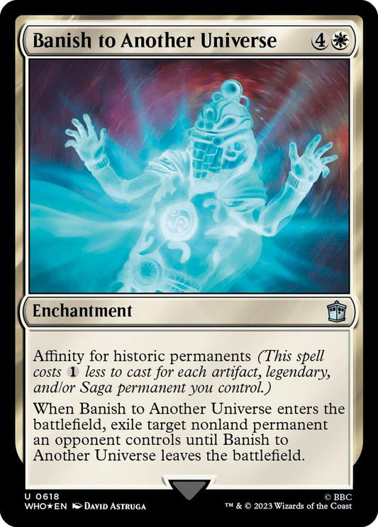 Banish to Another Universe (Surge Foil) [Universes Beyond: Doctor Who] 618