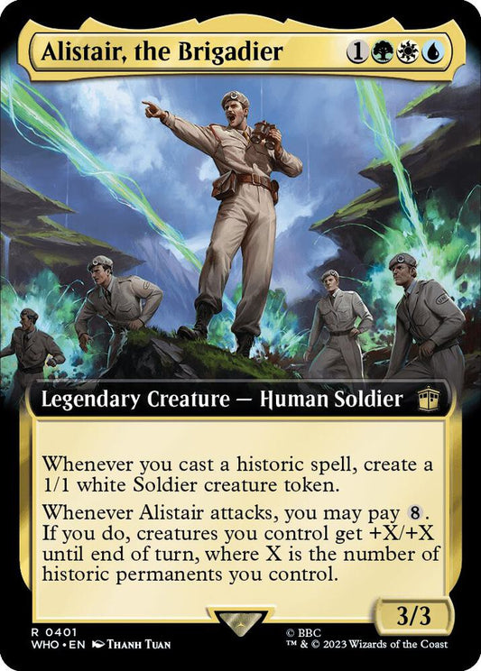 Alistair, the Brigadier (Extended Art) [Universes Beyond: Doctor Who] 401