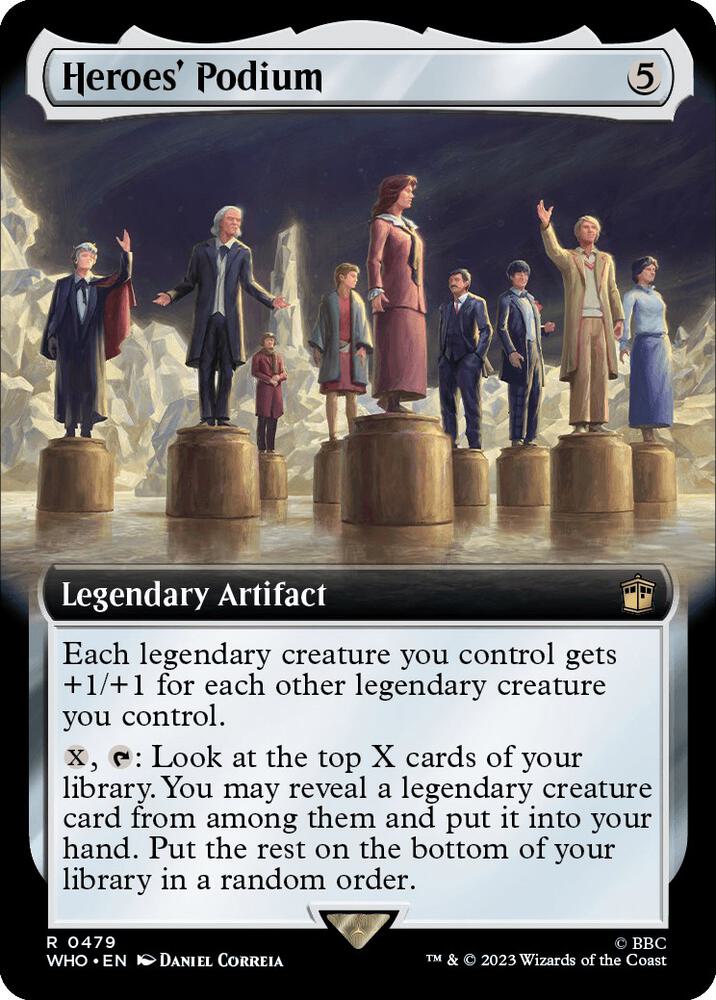 Heroes' Podium (Extended Art) [Universes Beyond: Doctor Who] 479