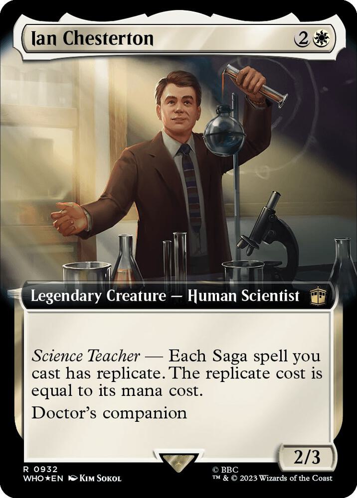 Ian Chesterton (Extended Art) (Surge Foil) [Universes Beyond: Doctor Who] 932