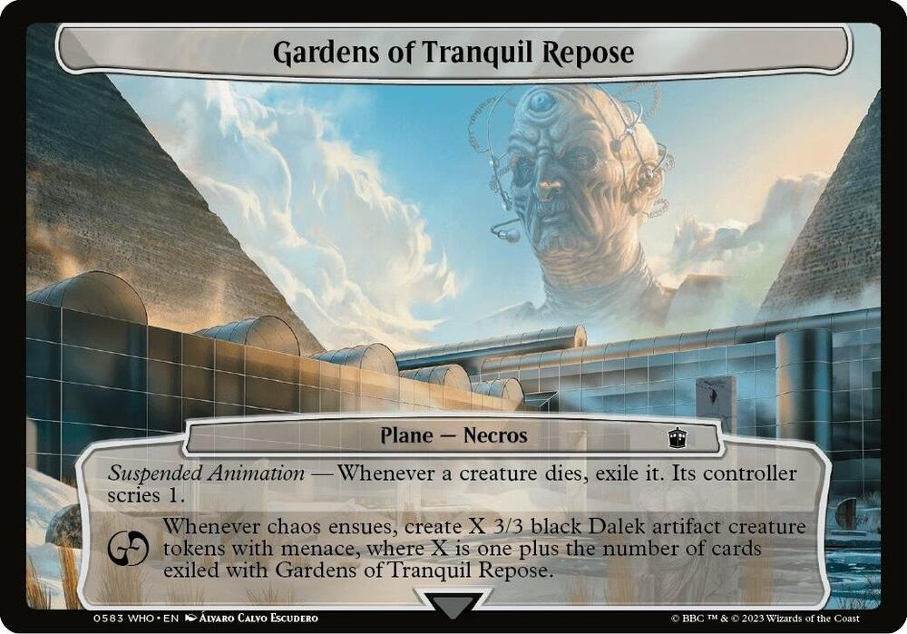 Gardens of Tranquil Repose [Planechase: Universes Beyond: Doctor Who] 583
