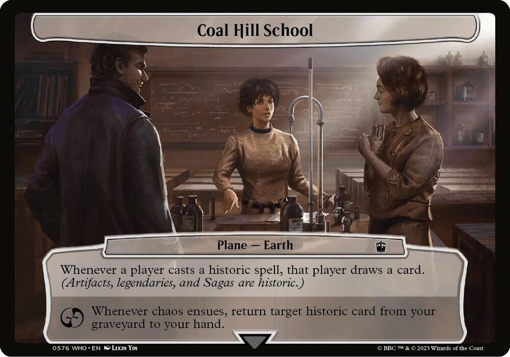 Coal Hill School [Planechase: Universes Beyond: Doctor Who] 576