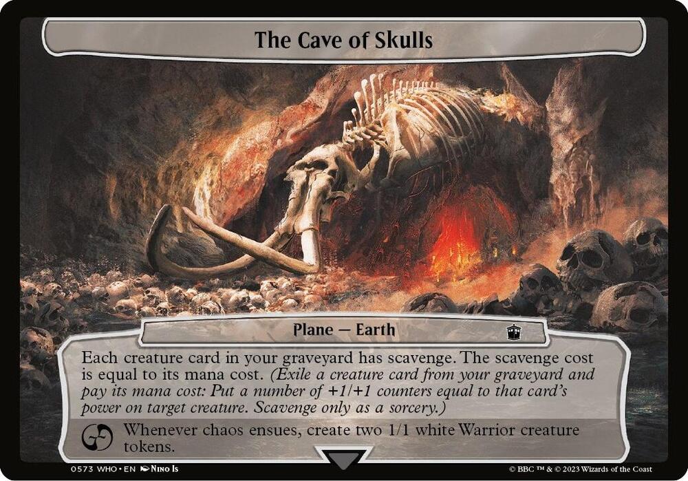 The Cave of Skulls [Planechase: Universes Beyond: Doctor Who] 573